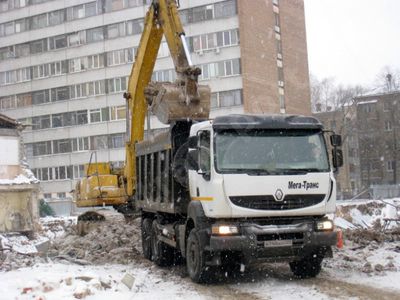 Вывоз строительного мусора. ООО «ТК МЕГА ТРАНС»