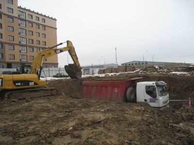 Вывоз грунта в пгт. Столбовая