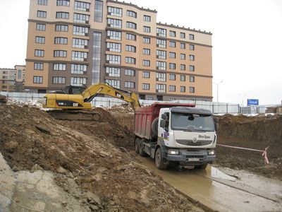 Вывоз грунта в пгт. Столбовая