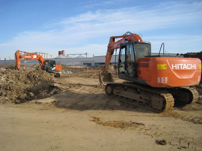 Аренда экскаватора Hitachi ZX180LCN-5G