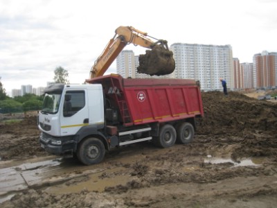 Вывоз грунта в г. Лобня