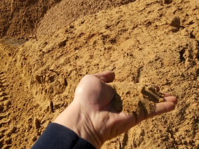 Доставка мелкого песка