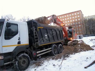 Вывоз грунта с погрузкой Жуковский