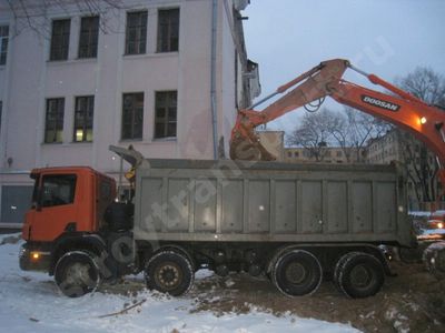 Вывоз грунта в мкр Авиационный, цены от 250 руб/м.куб