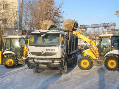 Вывоз снега. ООО «ТК МЕГА ТРАНС»